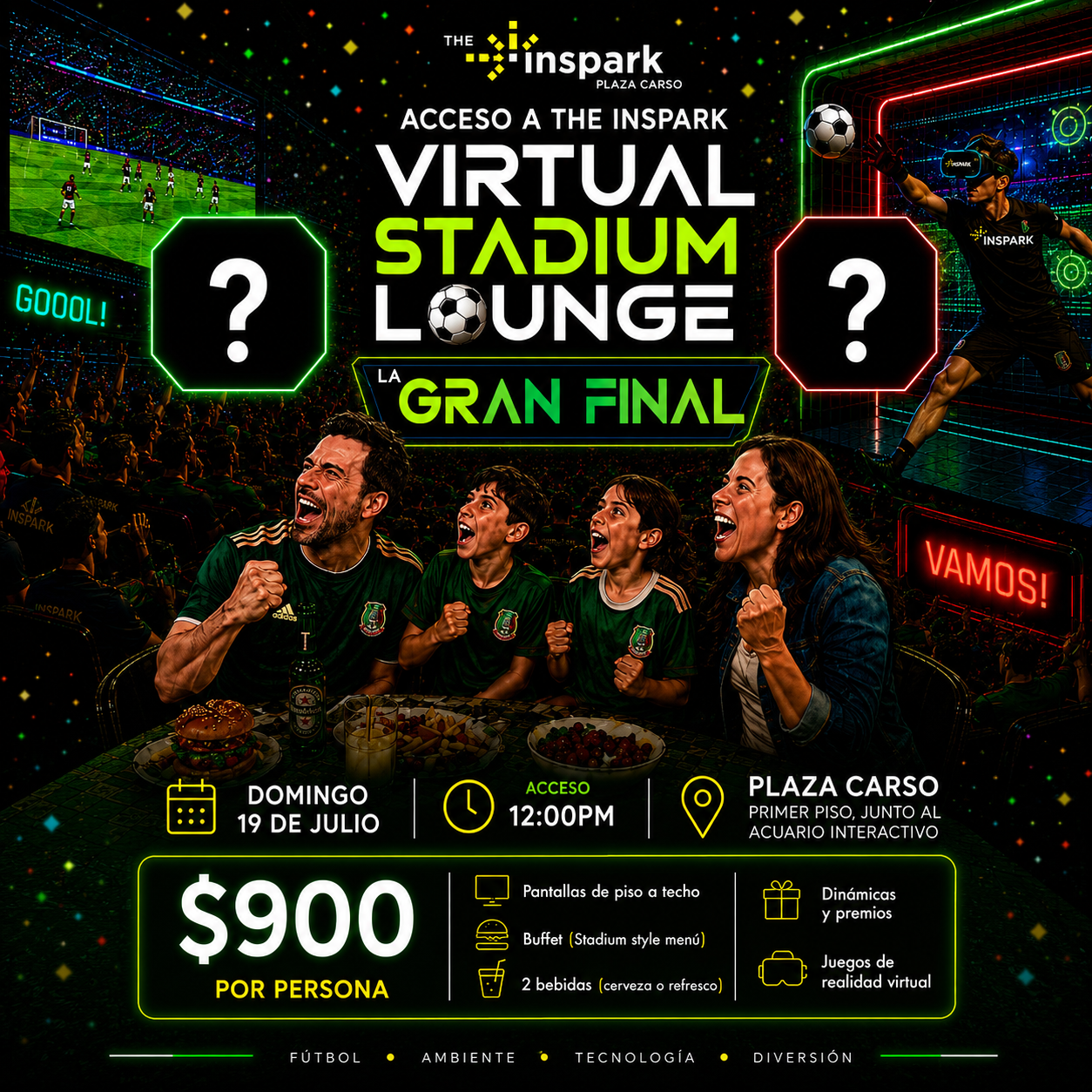 Virtual Stadium GRAN FINAL 19 de Julio 2026