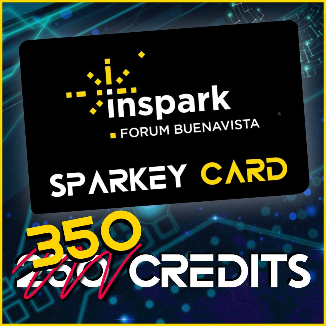 ¡PROMO! Sparkey Card 250 ➡️ 350 Credits