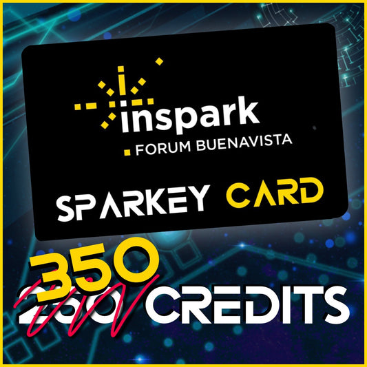 ¡PROMO! Sparkey Card 250 ➡️ 350 Credits