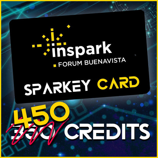 ¡PROMO! Sparkey Card 350 ➡️ 450 Credits