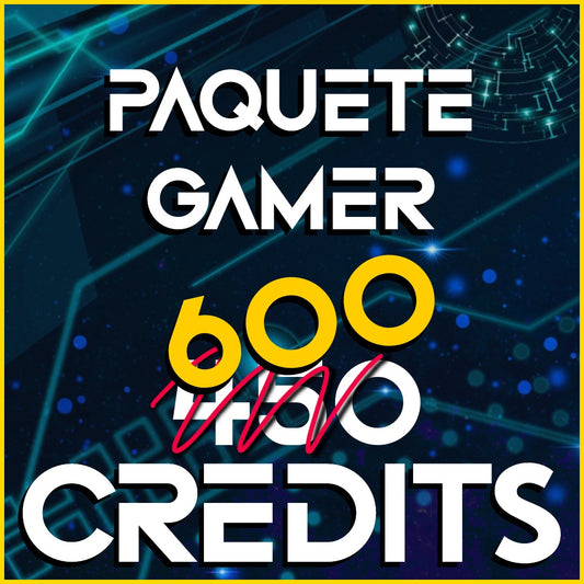 ¡PROMO! Paquete 450 ➡️ 600 Credits