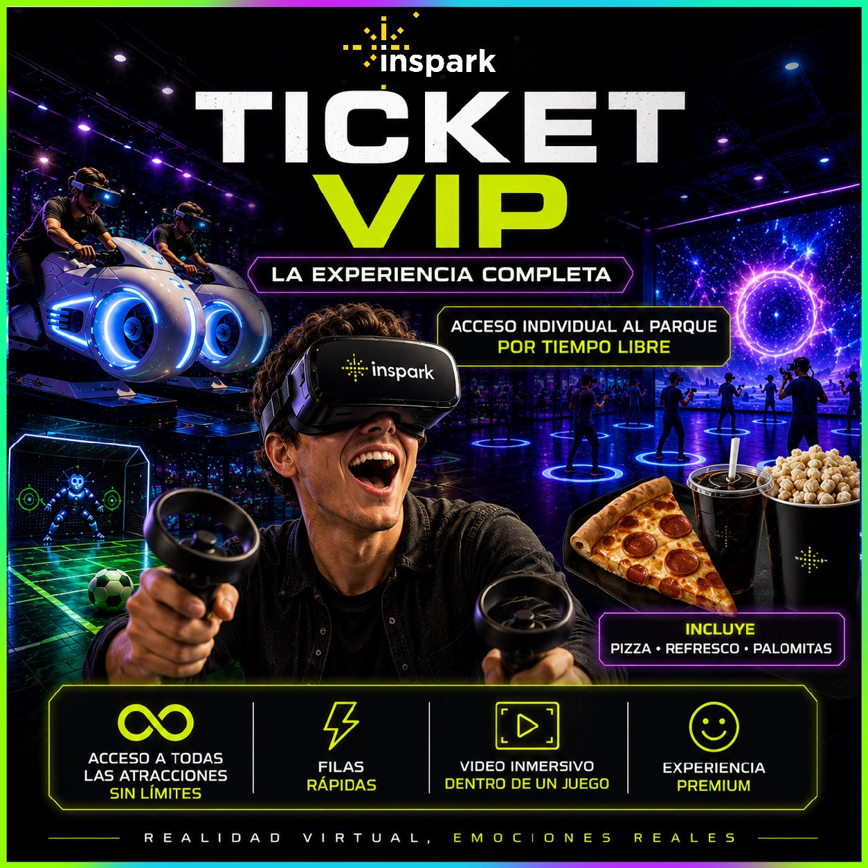 Entrada VIP - ¡Promo tiempo libre!
