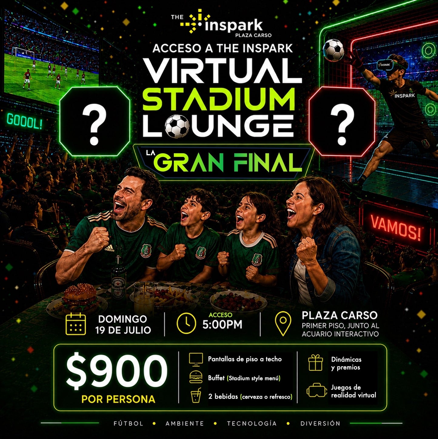 Virtual Stadium GRAN FINAL 19 de Julio 2026