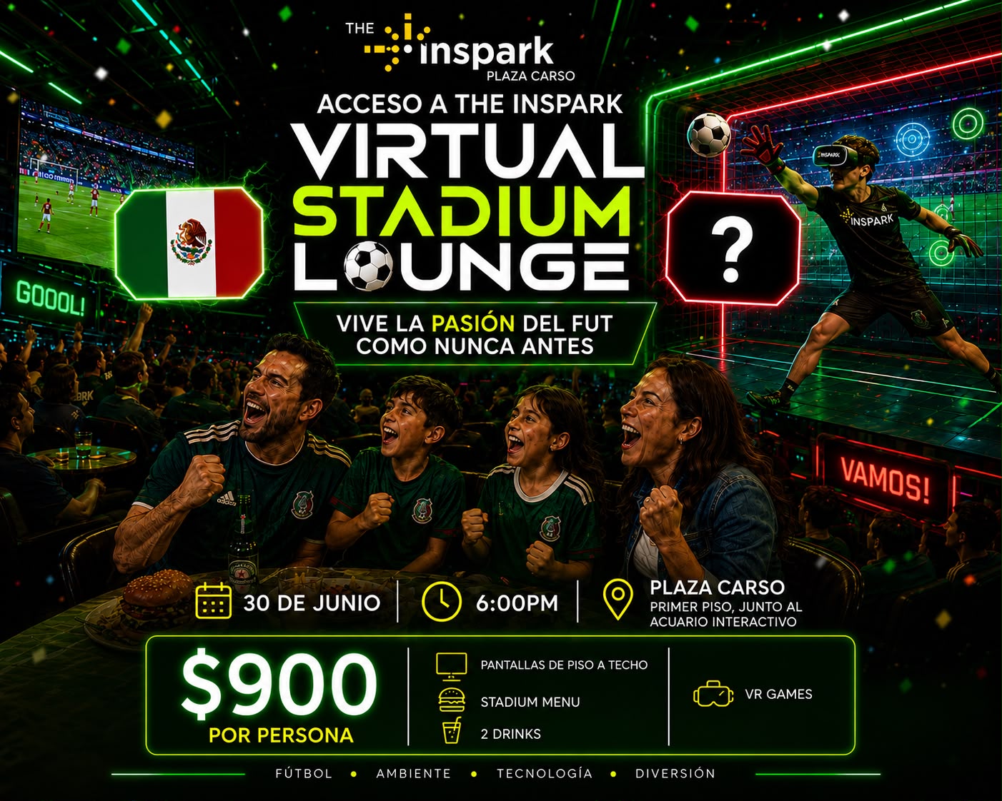 Virtual Stadium 30 de junio 2026
